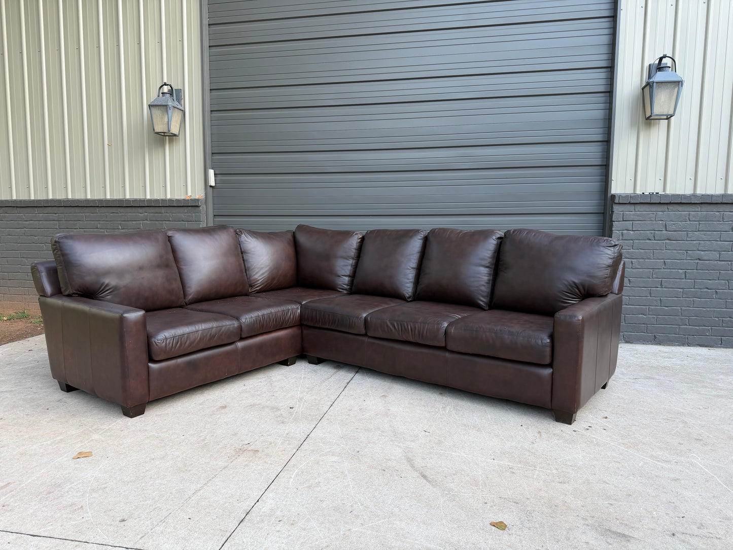 American Leather Sectional - $2200 Cash Price