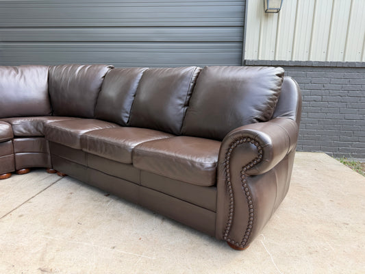Bernhardt Leather Sectional - $2200 Cash Price