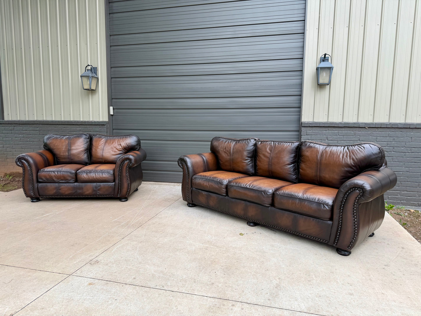 American Leather Sofa & Loveseat - $1800 Cash Price