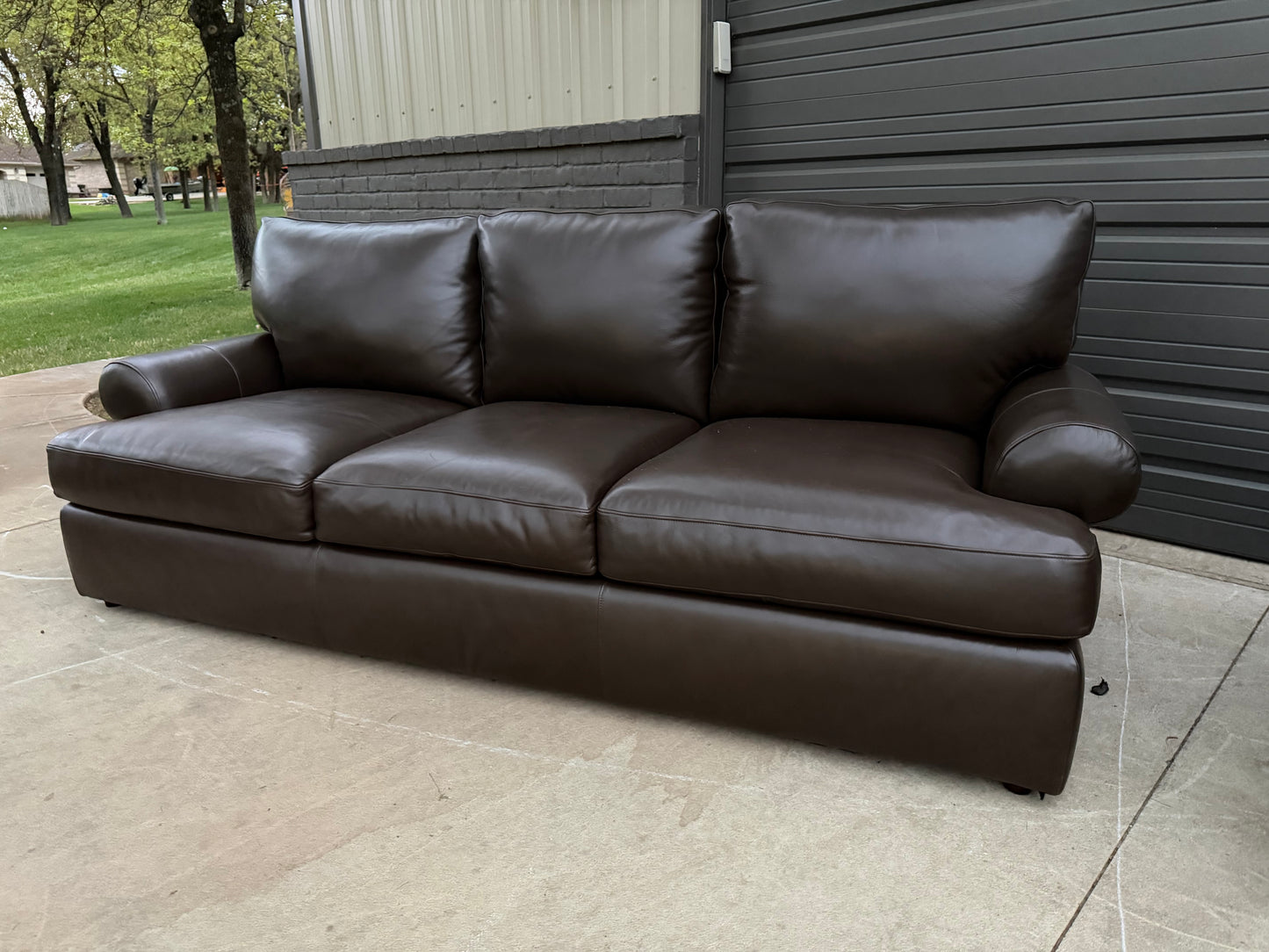 Bernhardt Brown Leather Sofa & Loveseat - $2000 Cash Price