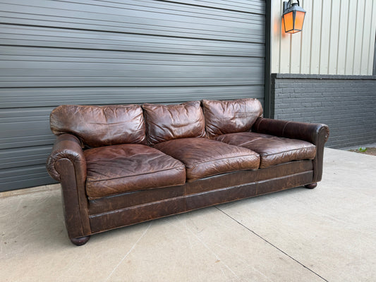 Restoration Hardward Lancaster Leather Sofa - $4000 Cash Price