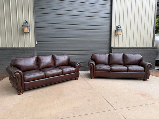 Thomasville Leather Couch Set - $2000 Cash Price