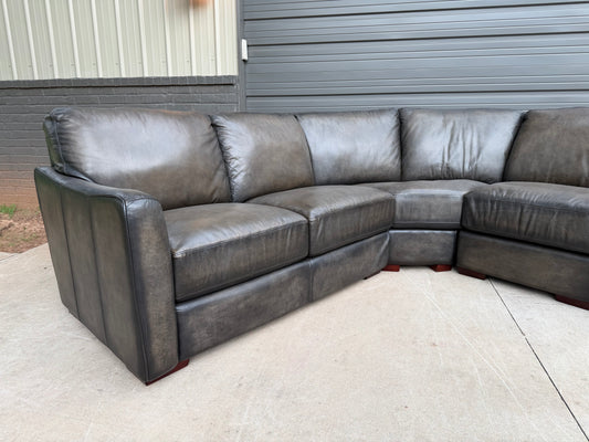 Bassett Leather Sectional - $2400 Cash Price