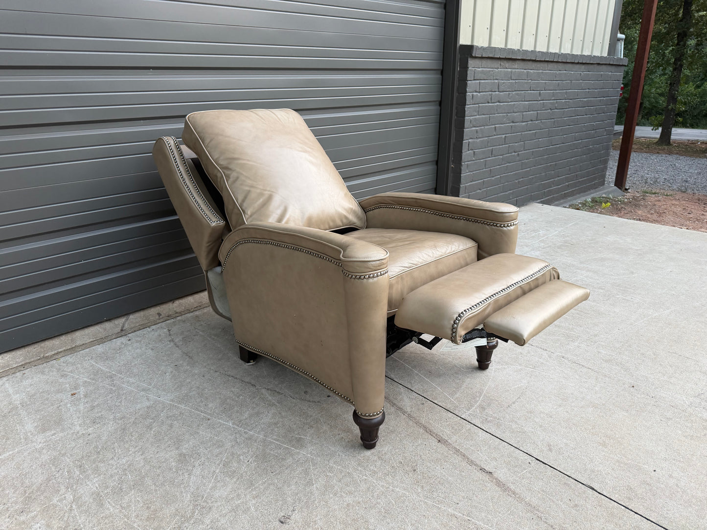 Hooker Leather Manual Recliner - $600 Cash Price
