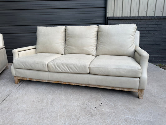 Craft Master Leather Sofa & Chair - $1600