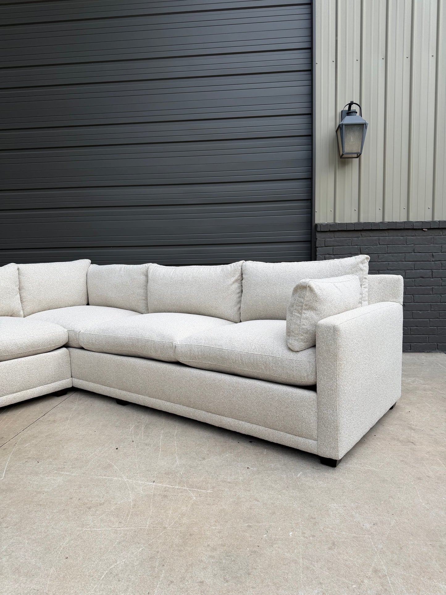 Rowe Fabric Sectional - $2400 Cash Price
