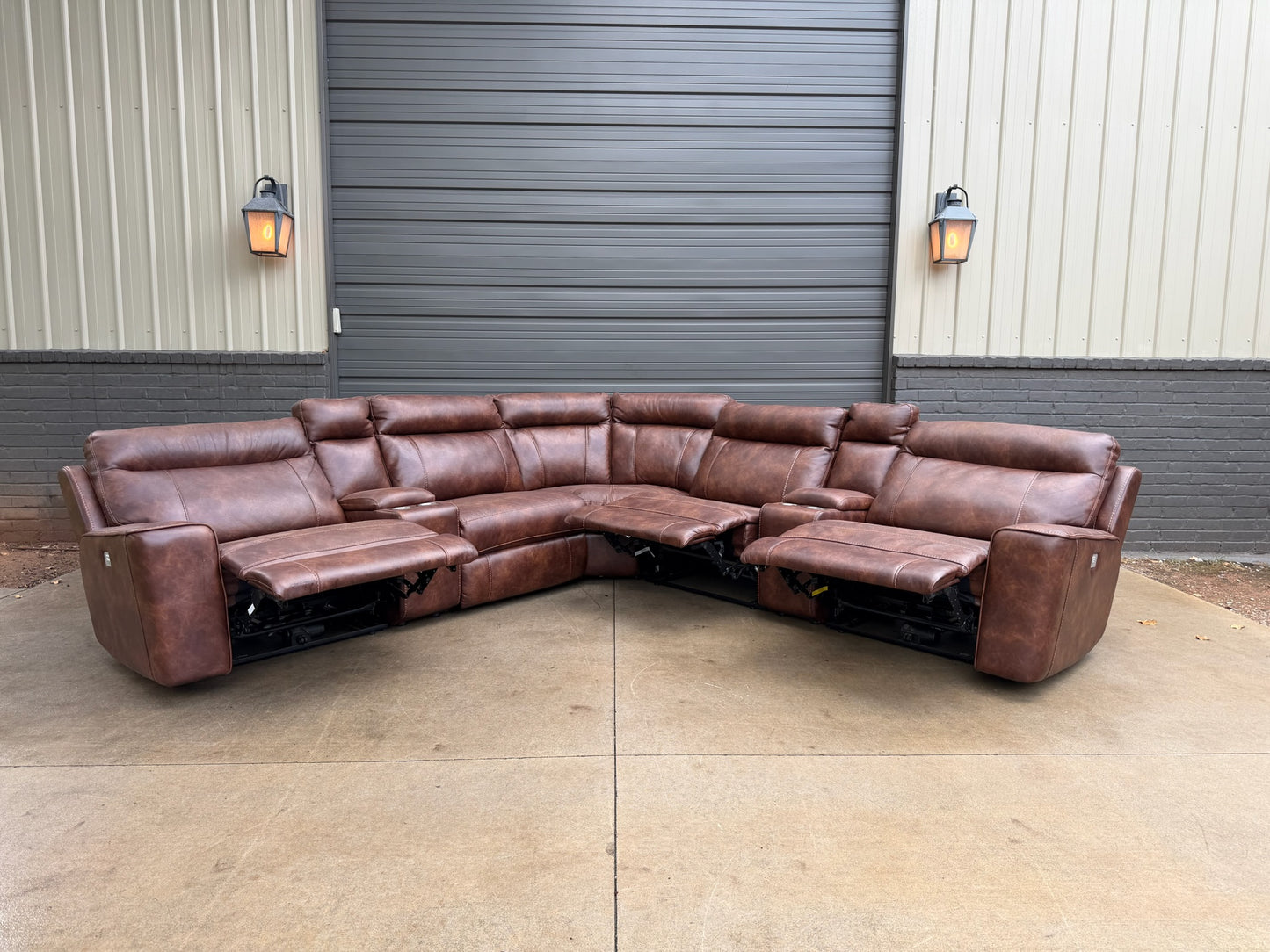 Boulevard Power Reclining Sectional - $2000 Cash Price