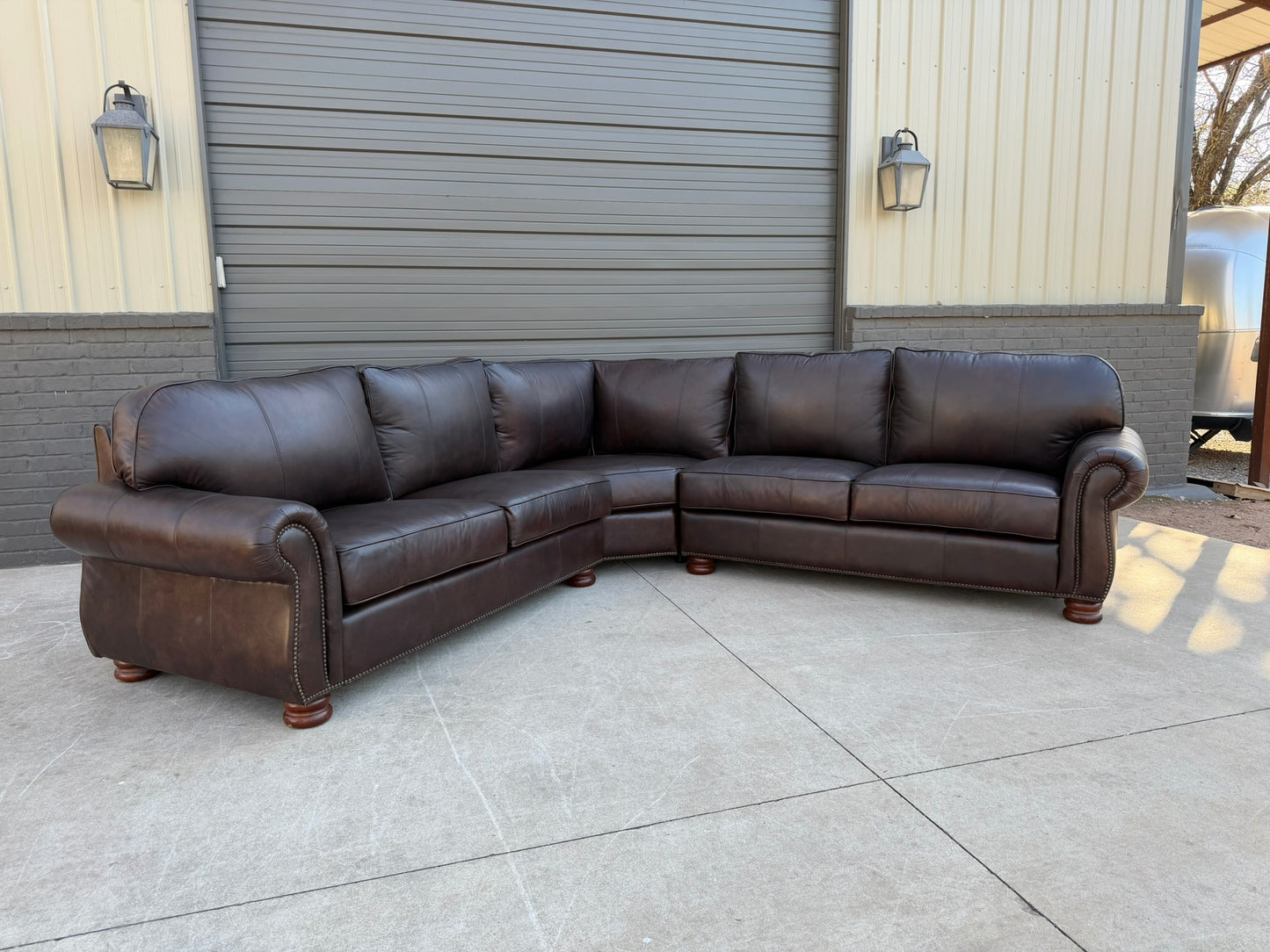 Thomasville Leather Sectional - $2400 Cash Price