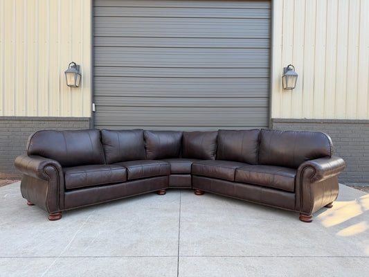 Thomasville Leather Sectional - $2200 Cash Price