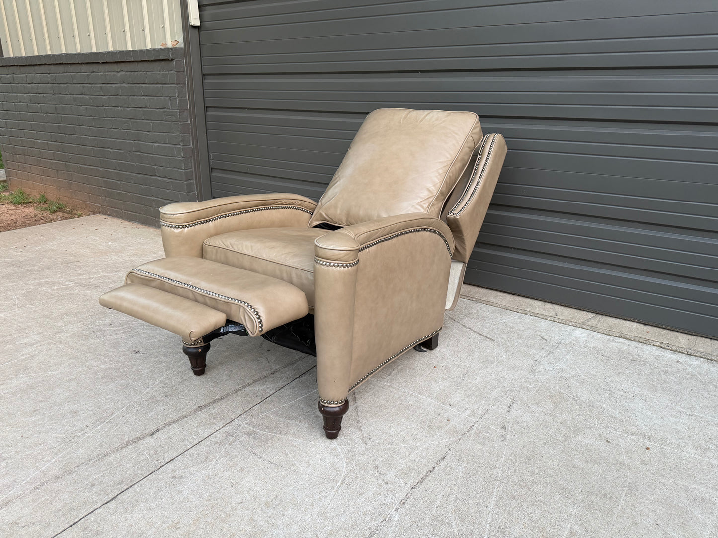 Hooker Leather Manual Recliner - $600 Cash Price