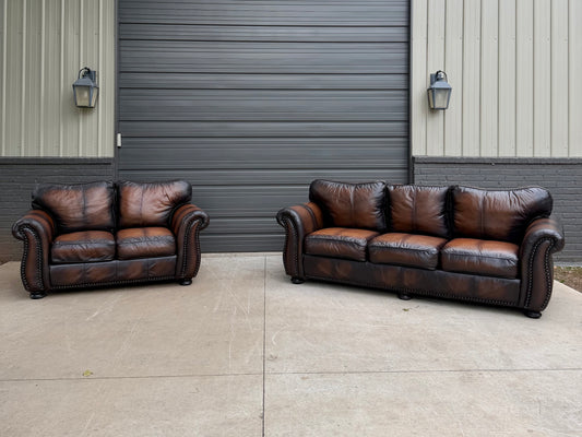 American Leather Sofa & Loveseat - $1800 Cash Price