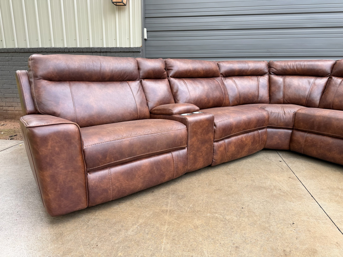 Boulevard Power Reclining Sectional - $2000 Cash Price
