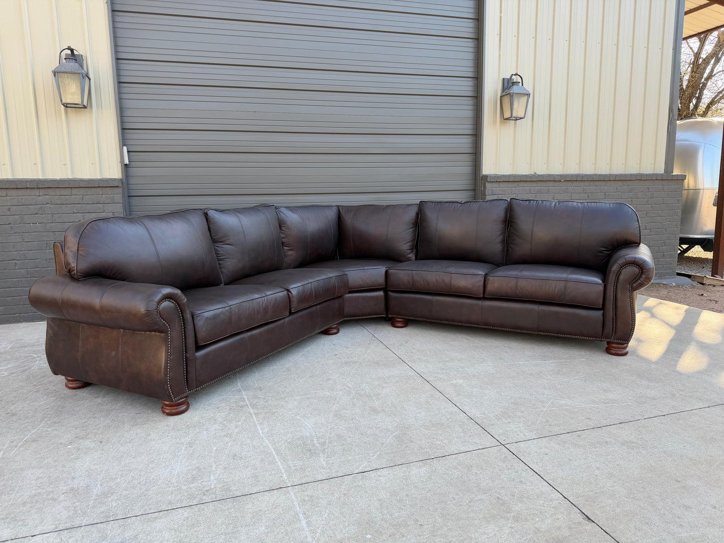 Thomasville Leather Sectional - $2200 Cash Price