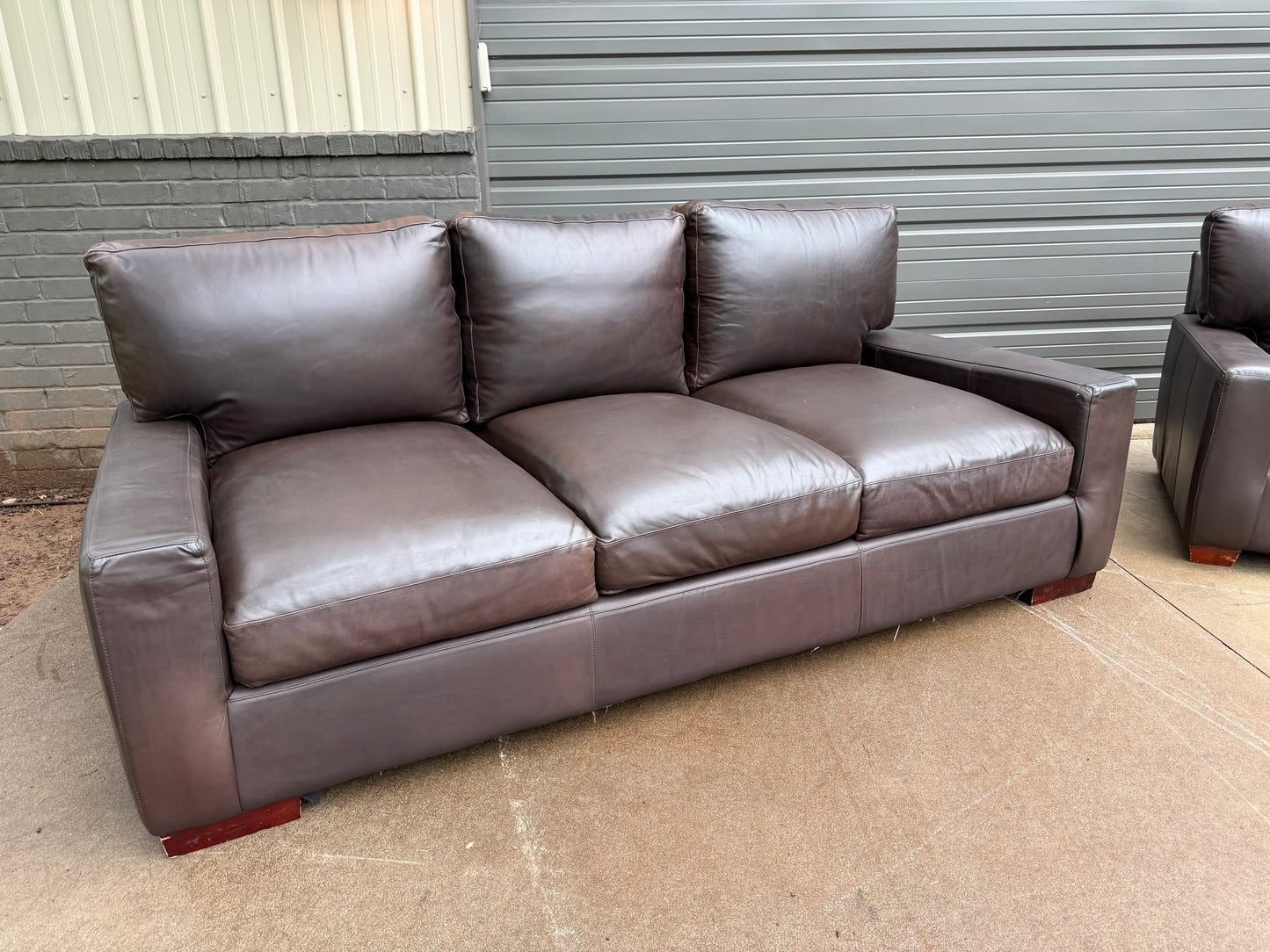 USA Premium Leather Company - Sofas x2 - $2200 Cash Price