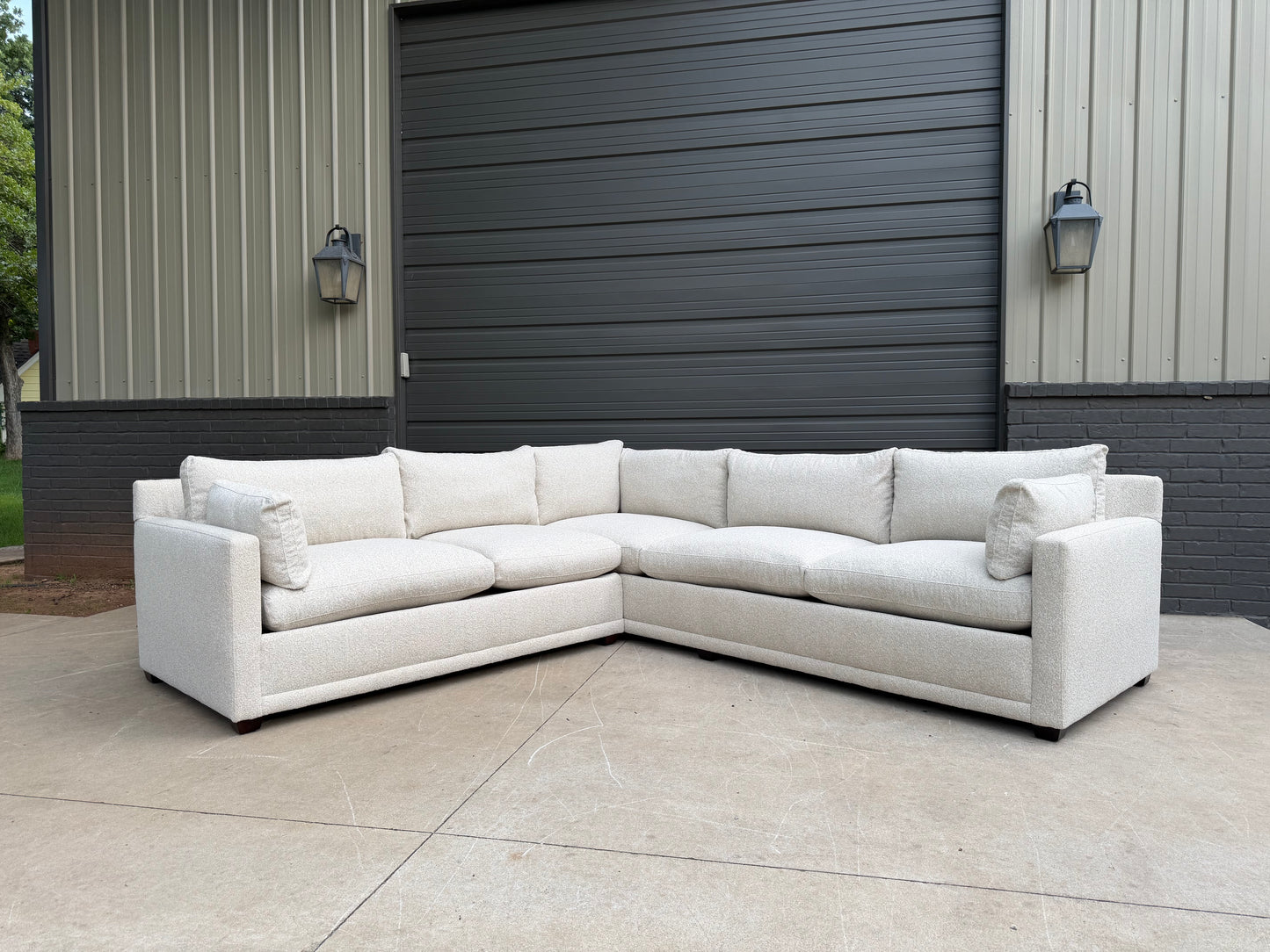 Rowe Fabric Sectional - $2400 Cash Price