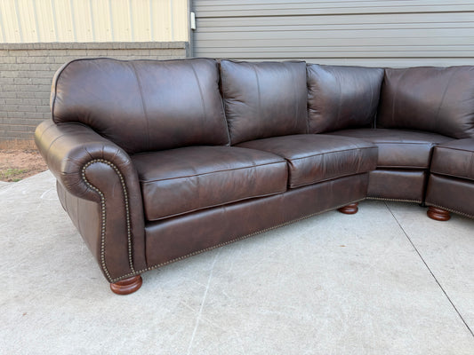 Thomasville Leather Sectional - $2200 Cash Price