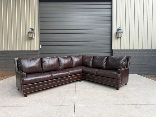 Ferguson Copeland Leather Sectional - $2400 Cash Price